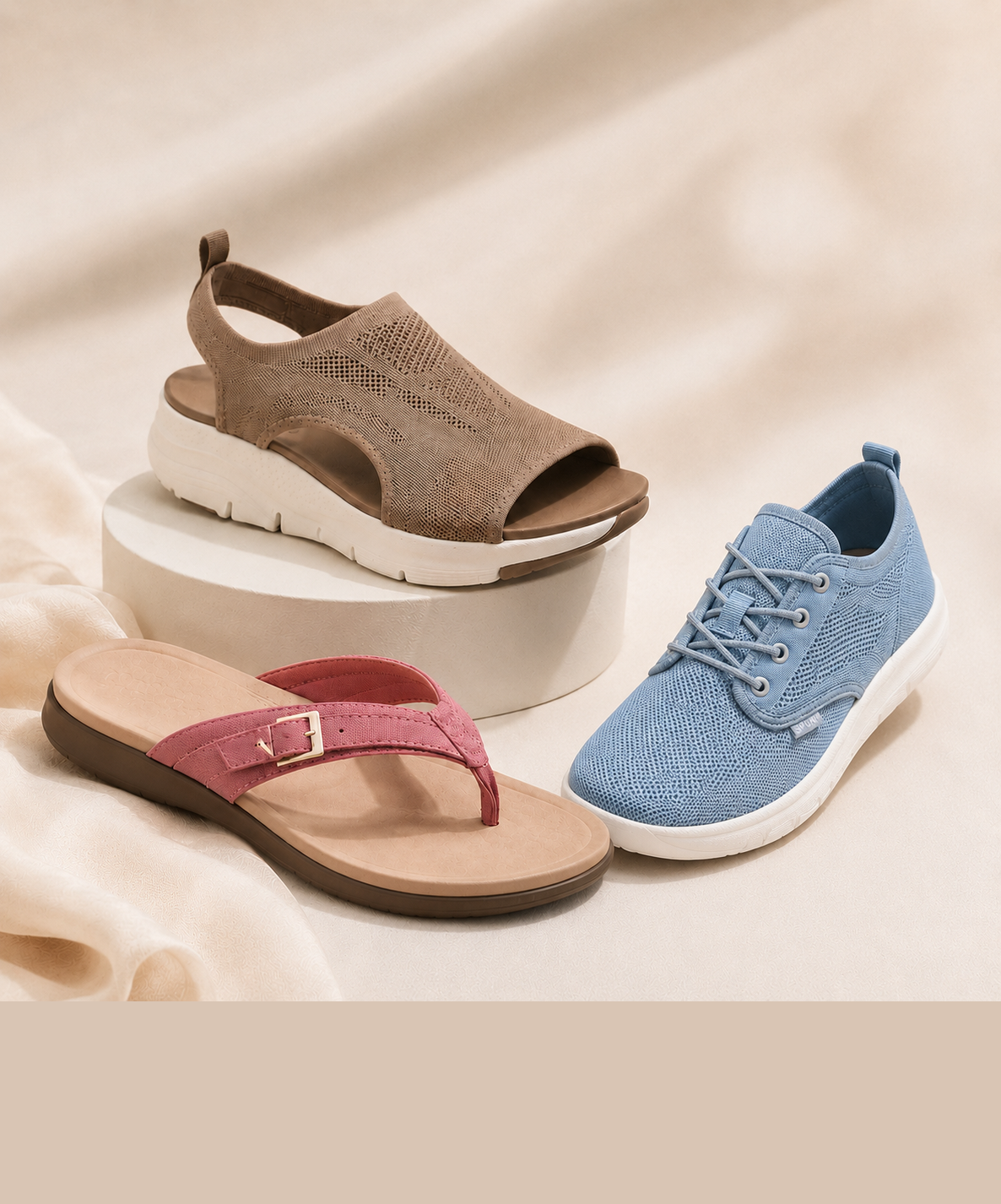 Comfortable shoes, made for everyday steps.