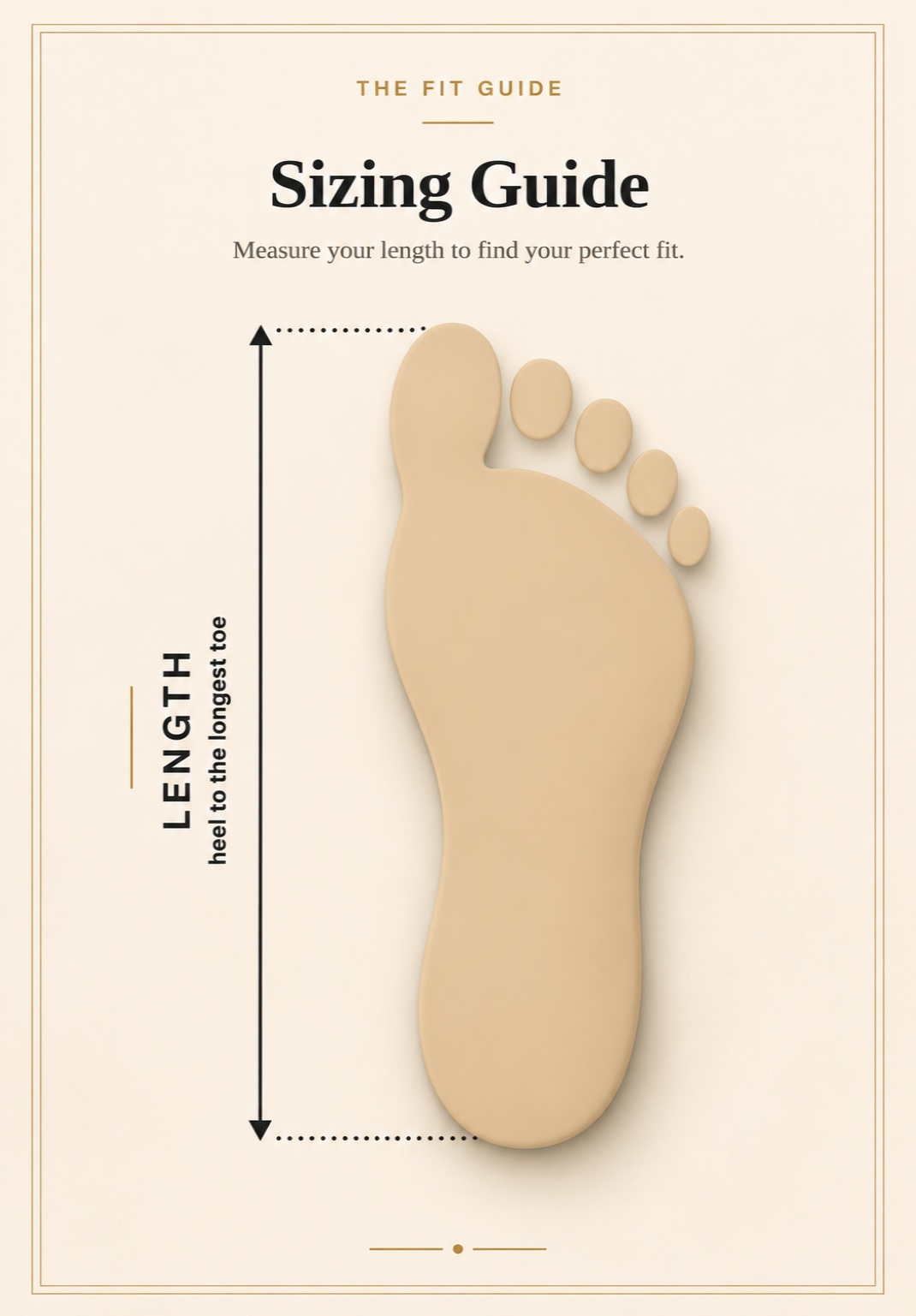 Foot measurement guide