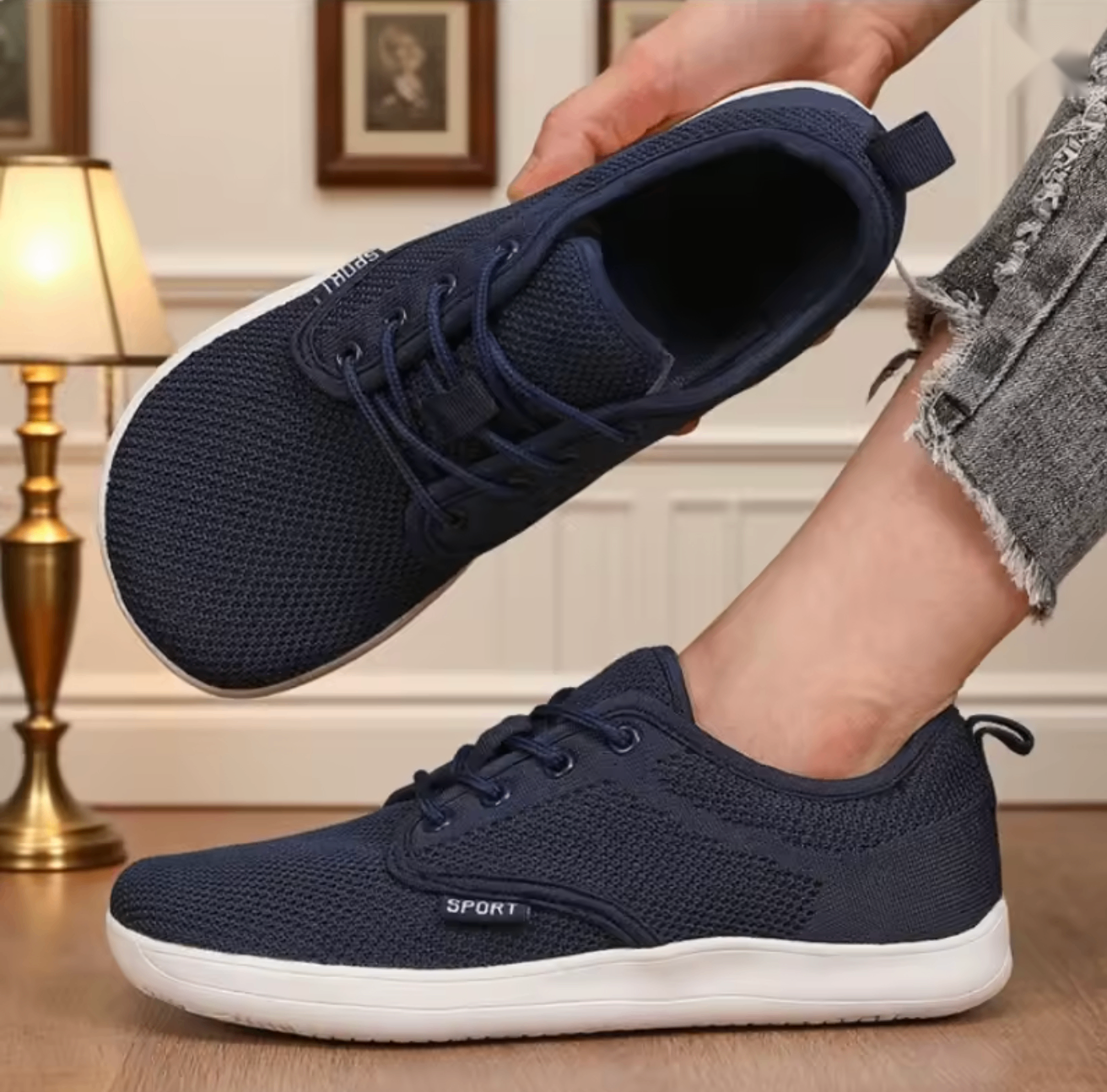 LumaStep Everyday Wide-Toe Sneaker